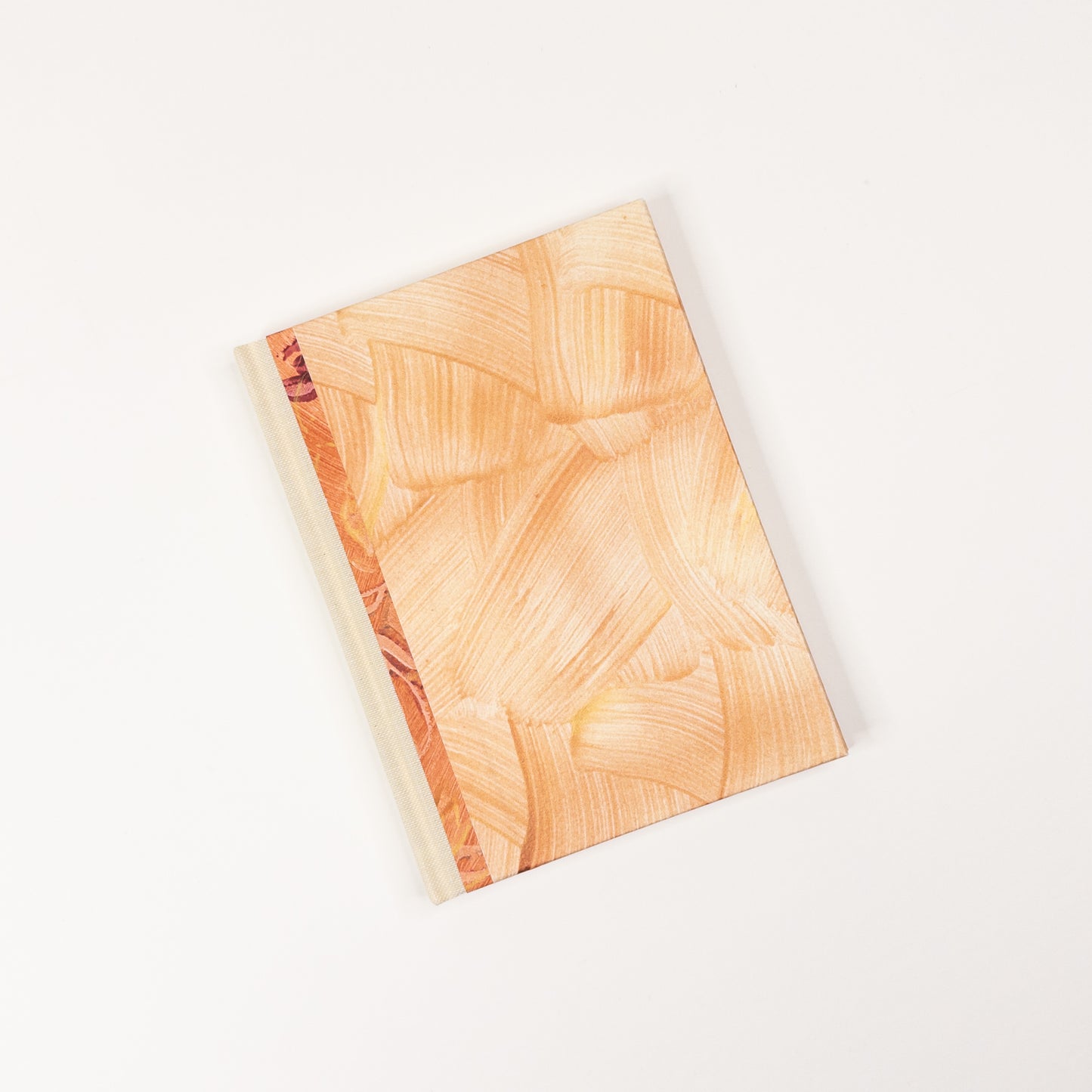 Handmade Casebound Book - Orange and Gold