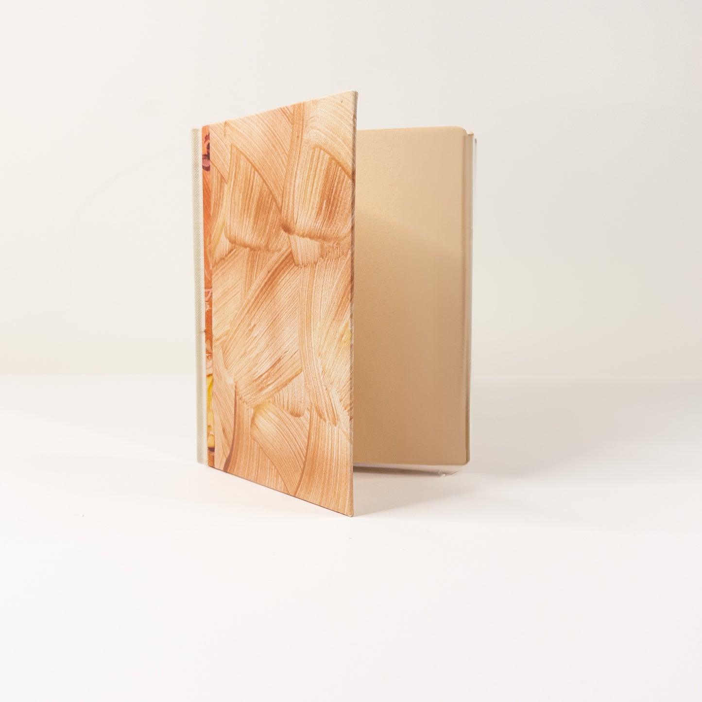 Handmade Casebound Book - Orange and Gold