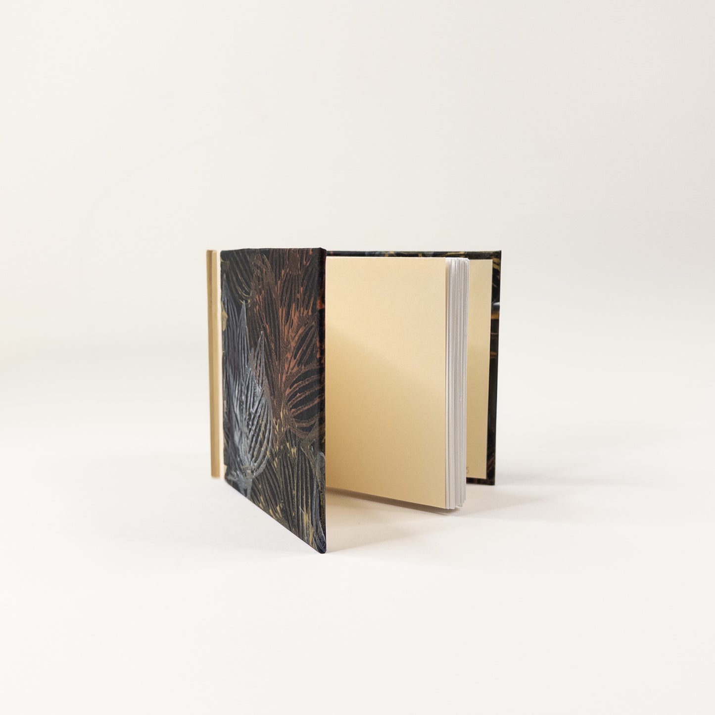 Handmade Casebound Book - Silver, Copper, Gold and Black