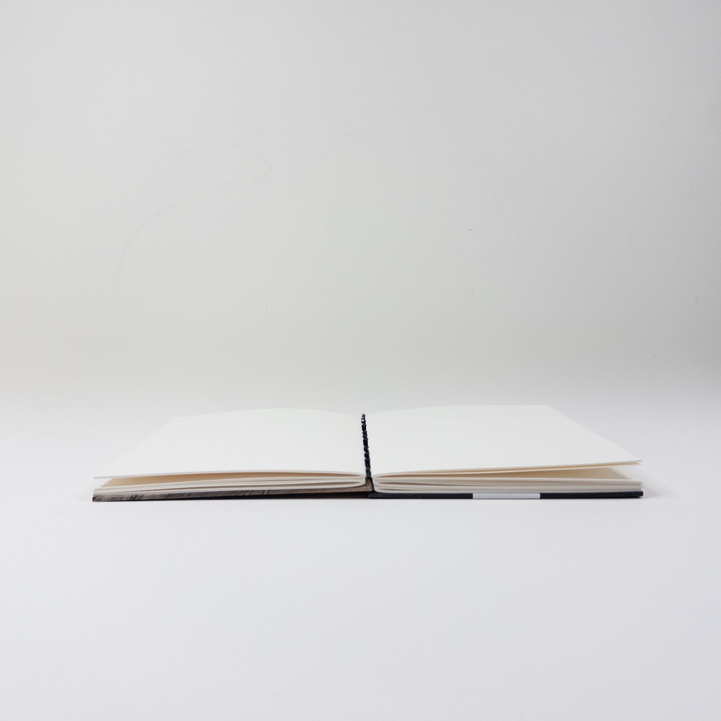 Coptic Stitch Handmade Book - Black and Copper