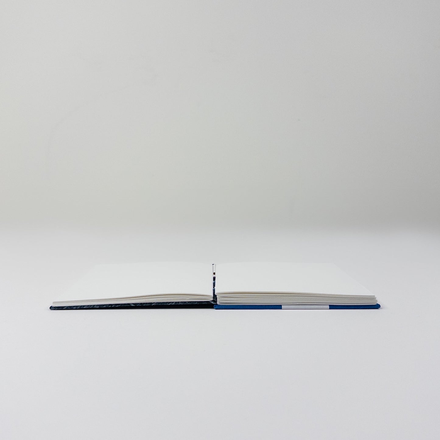 Coptic Stitch Handmade Book - Blue and Black