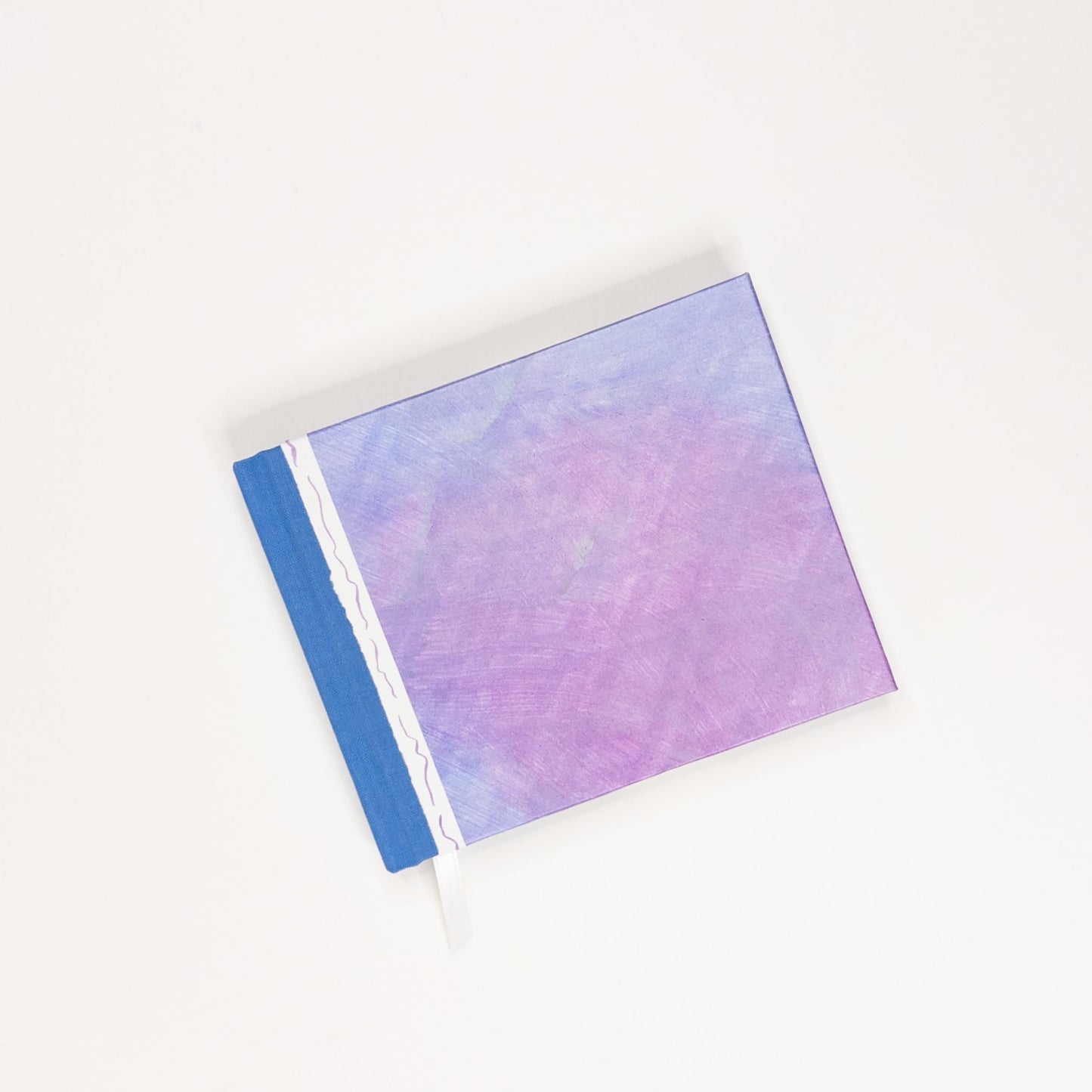 Handmade Casebound Book - Pink, Lavender and Silver