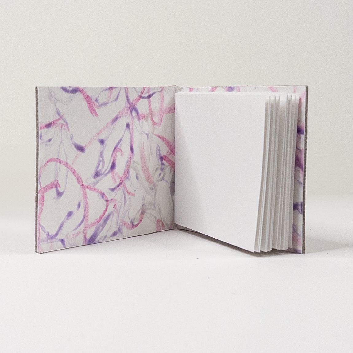 Leather Soft Cover Pamphlet-Style Book - Gray
