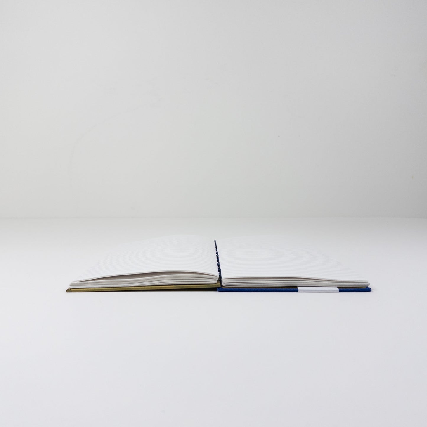 Coptic Stitch Handmade Book - Green and Blue