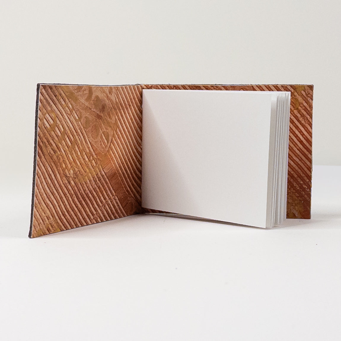 Leather Soft Cover Pamphlet-Style Book - Brown