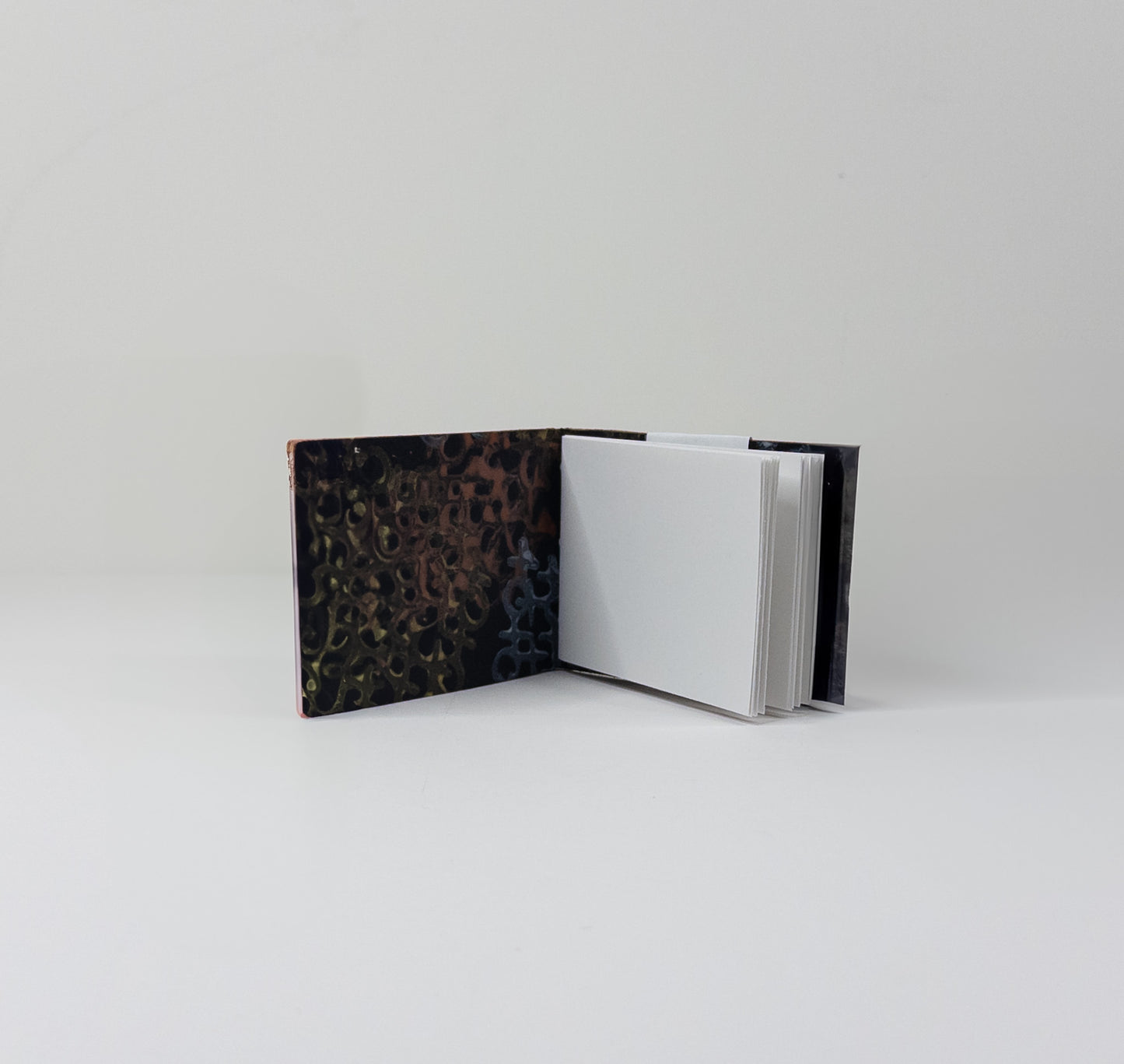 Leather Soft Cover Pamphlet-Style Notebook - Green