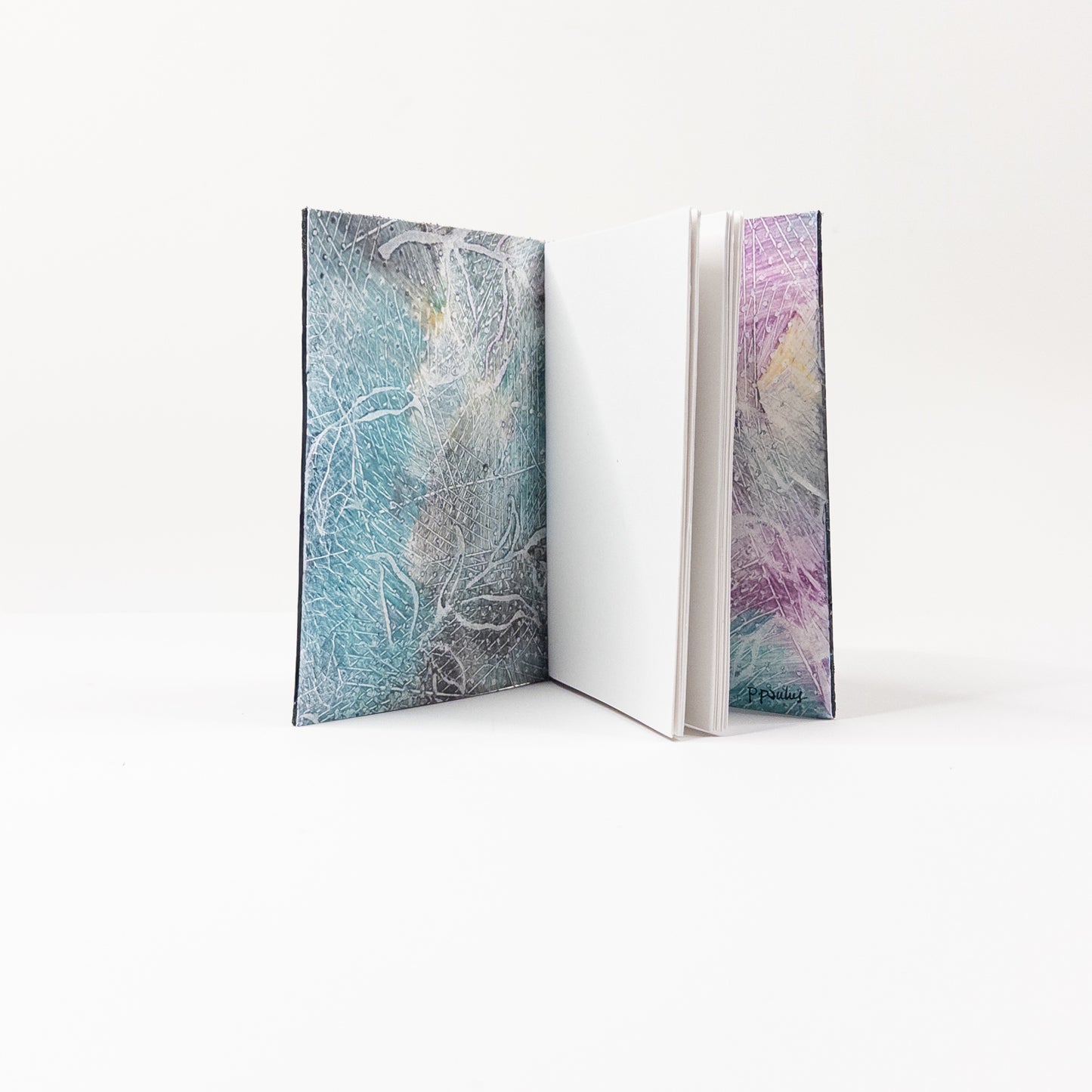 Leather Soft Cover Pamphlet-Style Book - Black