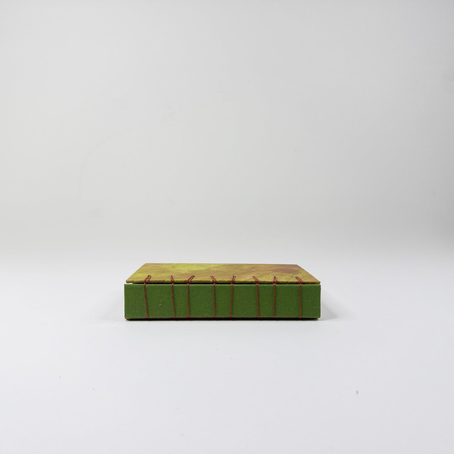 Secret Belgian Hand Bound Book - Copper and Green