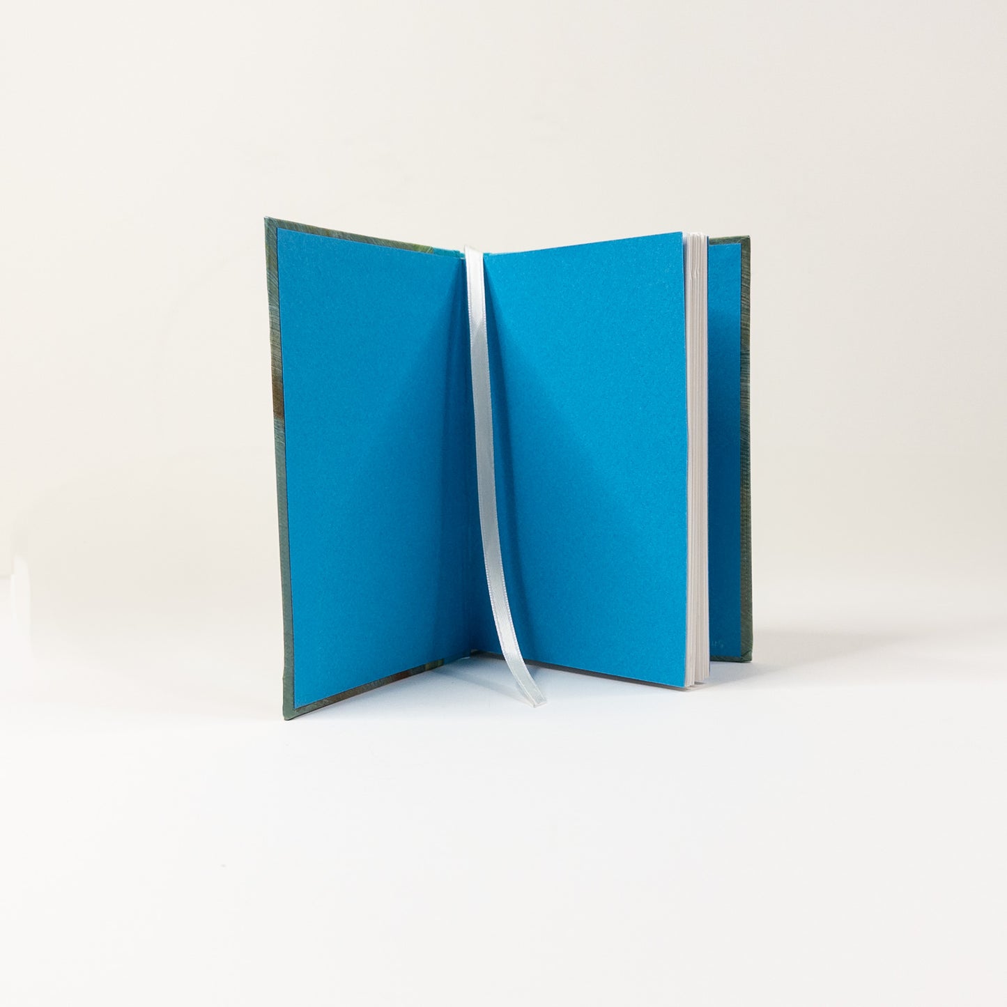 Handmade Casebound Book - Gold and Green