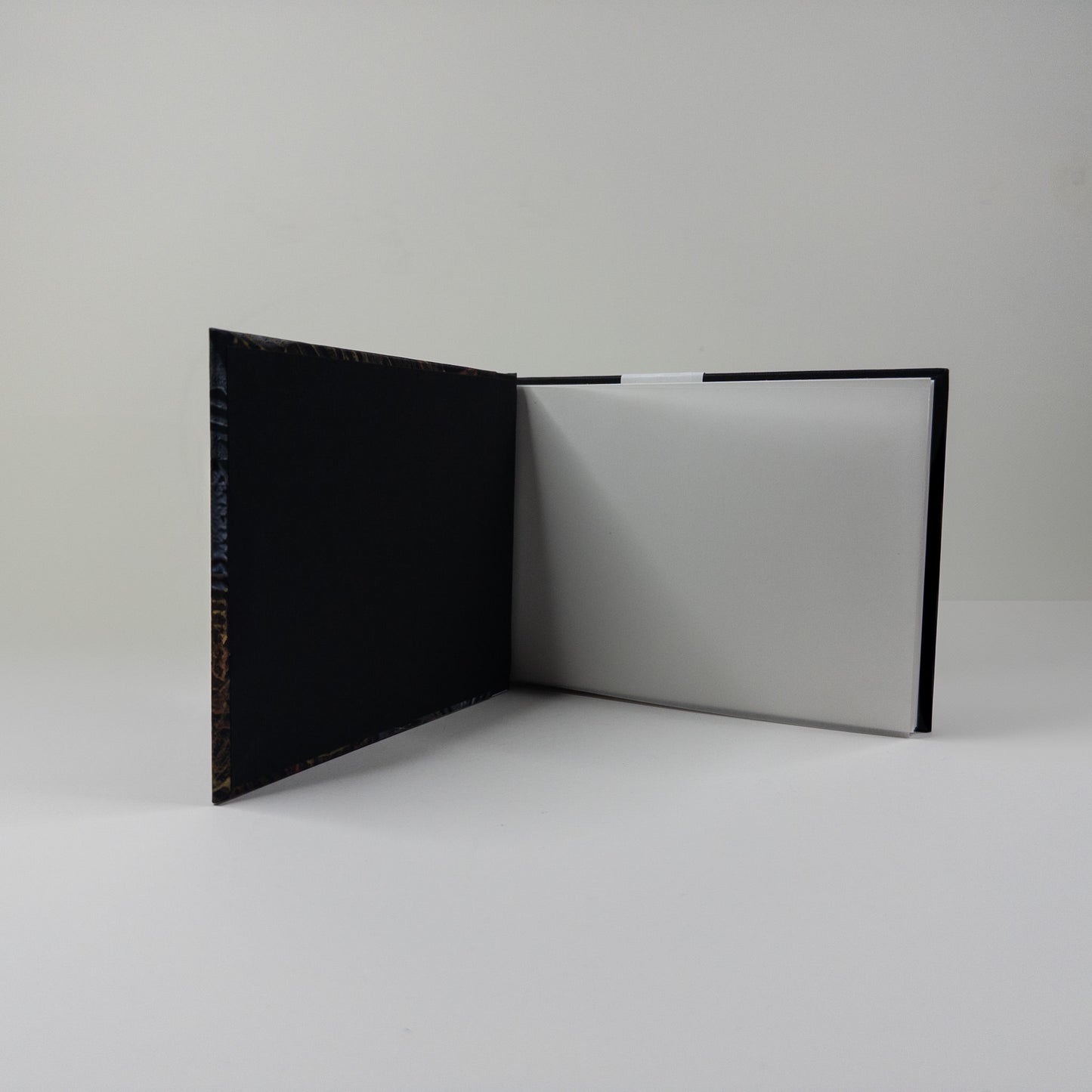 Japanese Stab Binding Handmade Book - Copper, Silver, Gold and Black