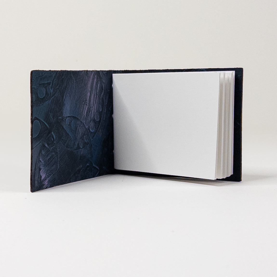 Leather Soft Cover Pamphlet-Style Book - Brown