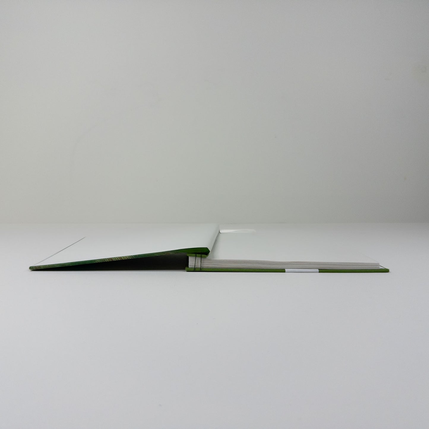 Japanese Stab Binding Handmade Book - Green and Copper