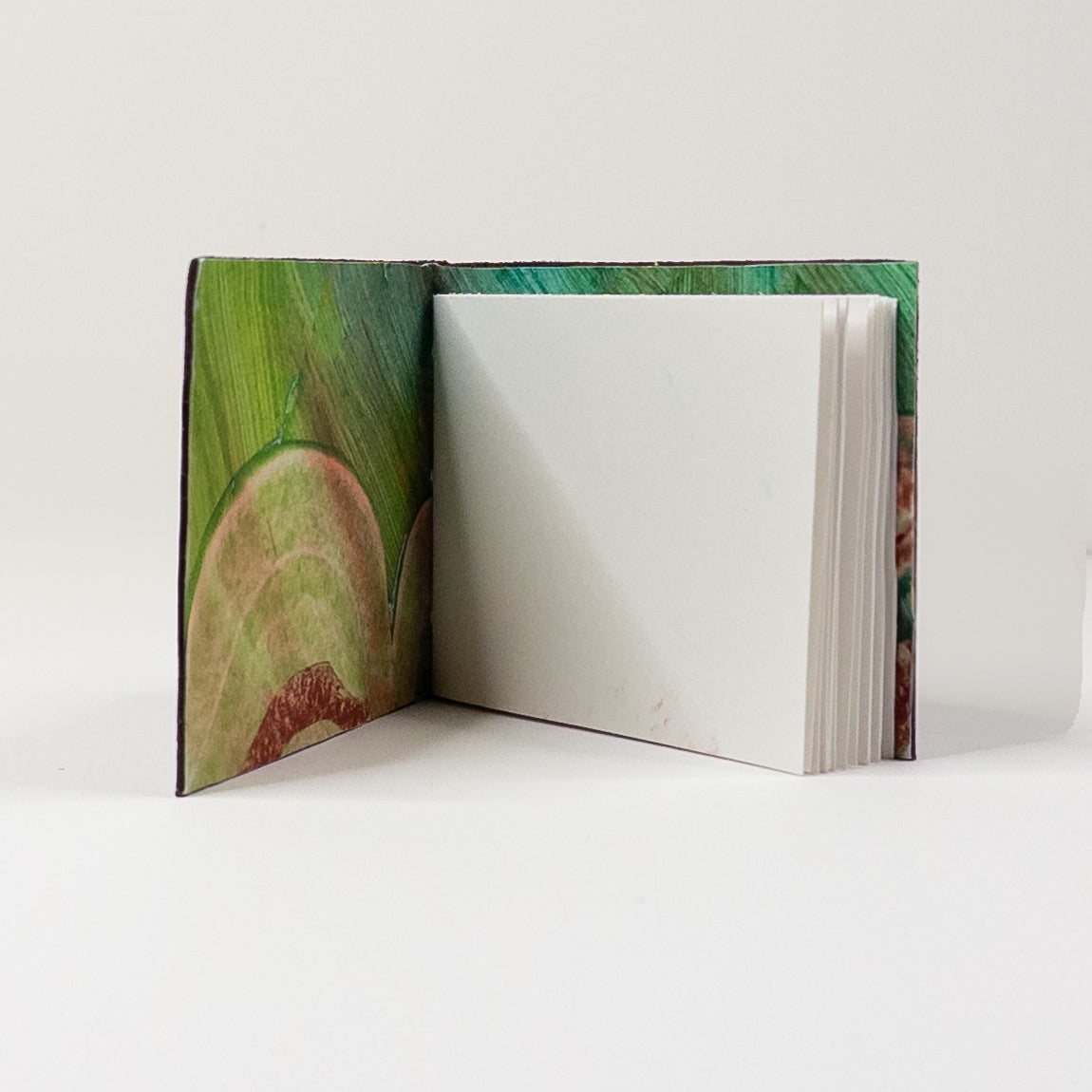 Leather Soft Cover Pamphlet-Style Book - Dark Brown