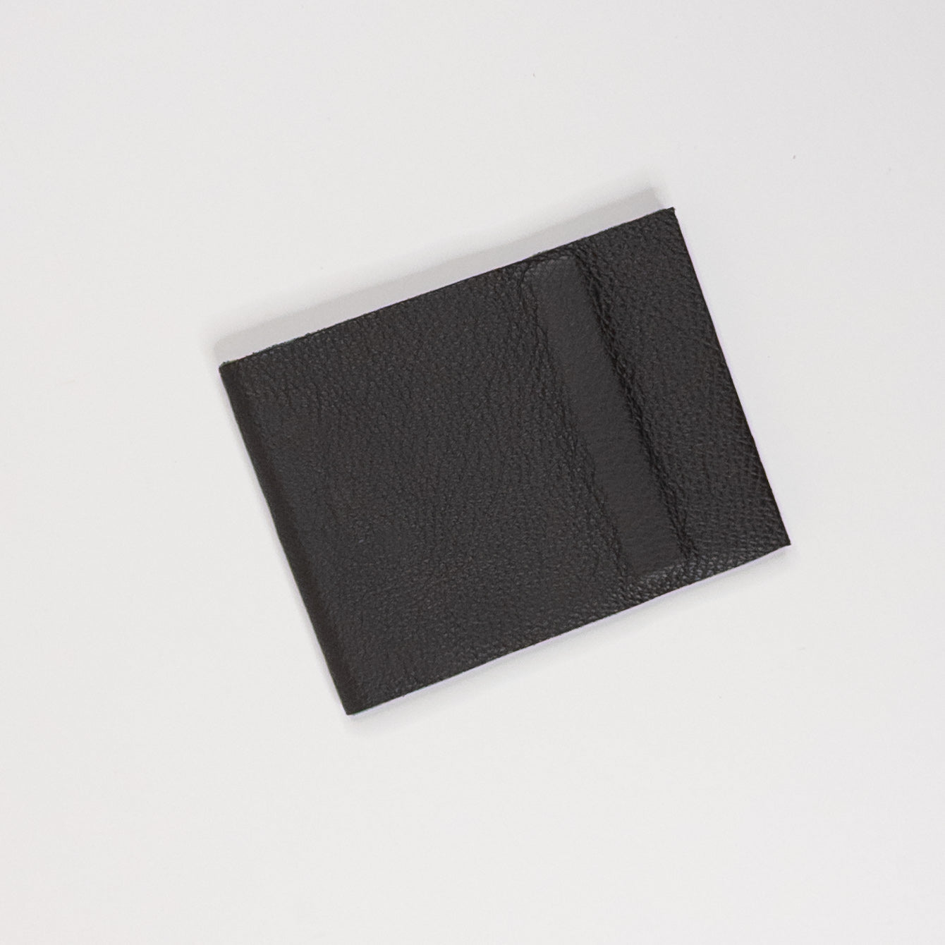 Leather Soft Cover Pamphlet-Style Book - Black