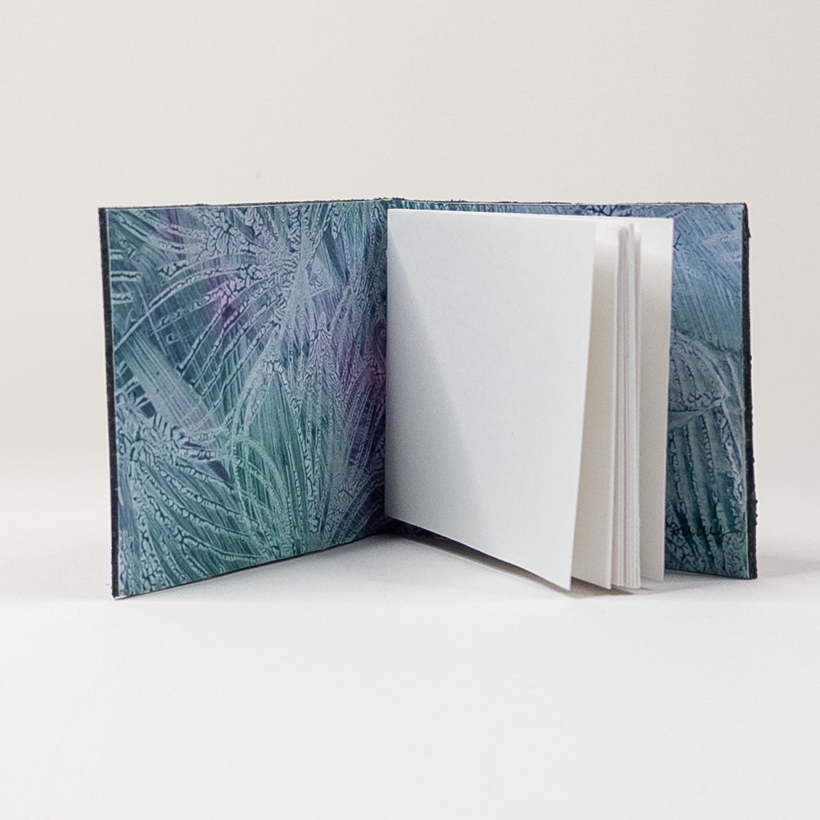 Leather Soft Cover Pamphlet-Style Book - Black