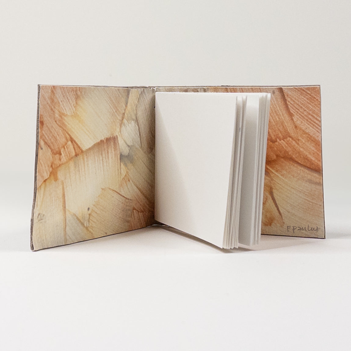 Leather Soft Cover Pamphlet-Style Book - Brown