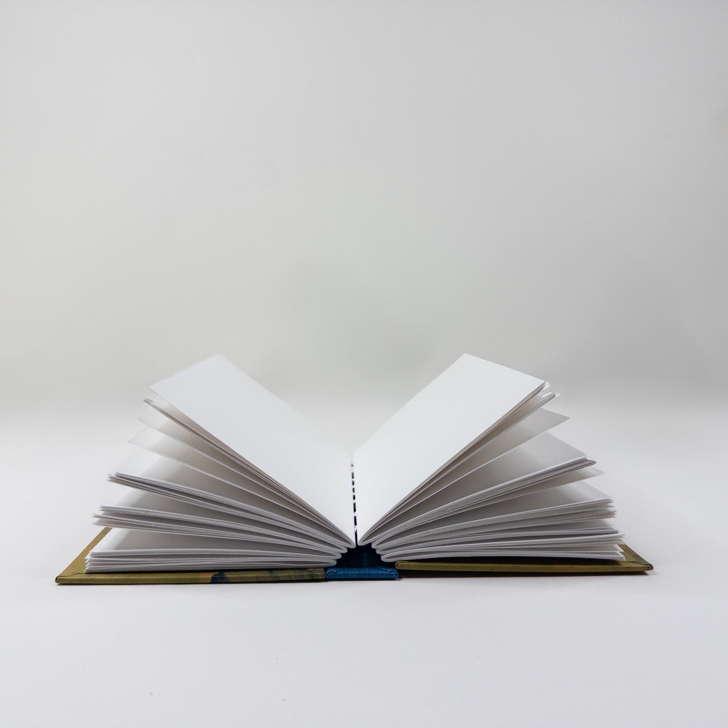 Secret Belgian Hand Bound Book - Copper and Blue