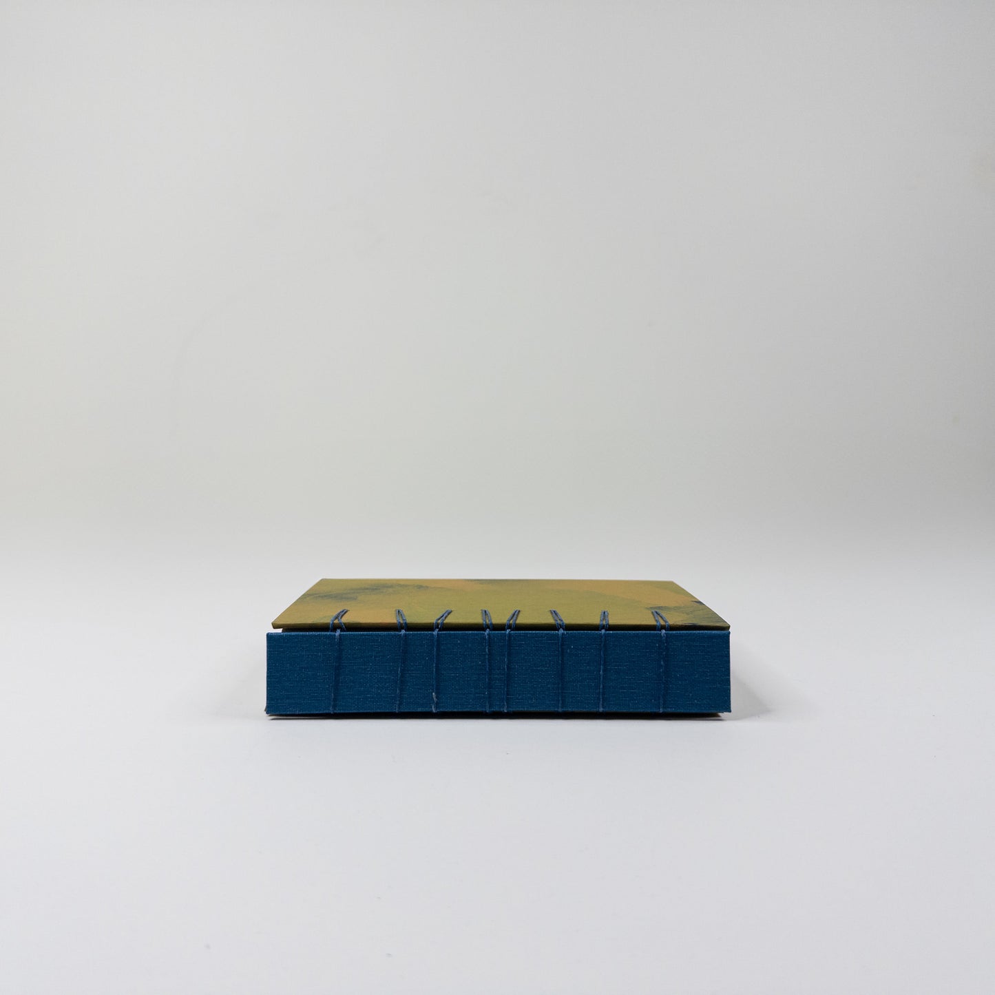 Secret Belgian Hand Bound Book - Copper and Blue