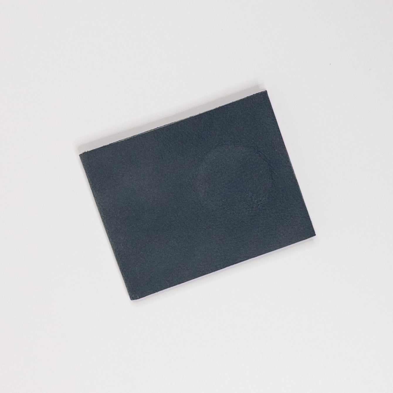 Leather Soft Cover Pamphlet-Style Book - Blue