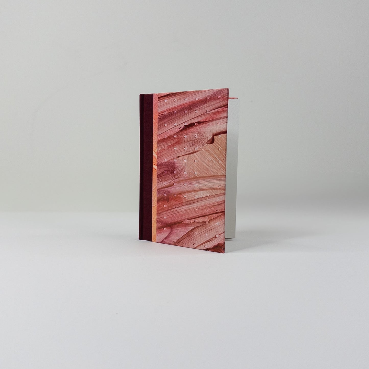 Handmade Casebound Book - Orange and Red