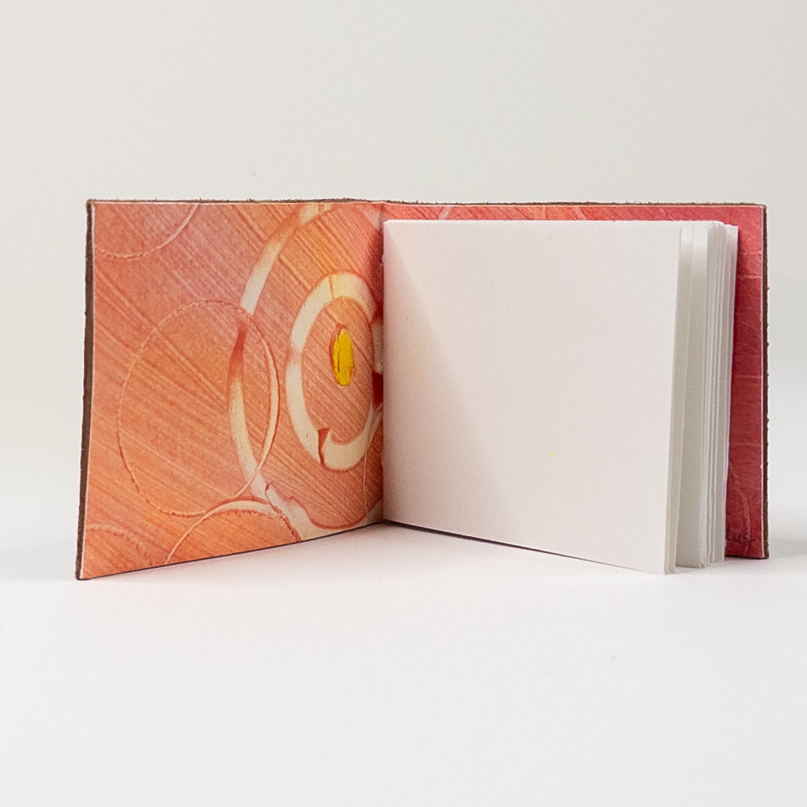 Leather Soft Cover Pamphlet-Style Book - Brown