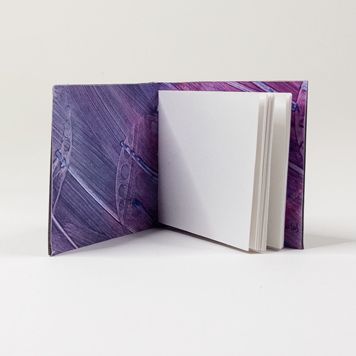Leather Soft Cover Pamphlet-Style Book - Brown