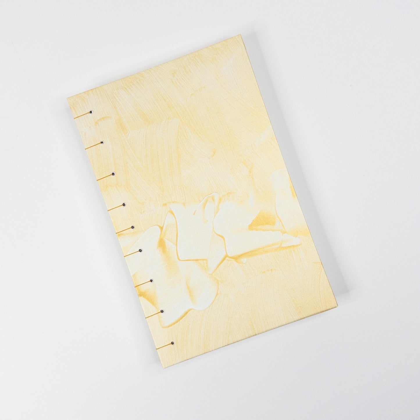 Coptic Stitch Handmade Book - Gold