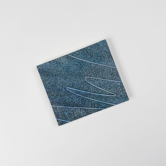 Coptic Stitch Handmade Book - Blue and Black