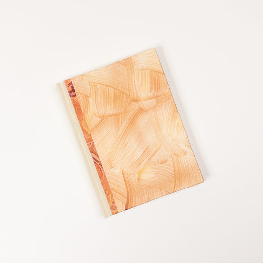 Handmade Casebound Book - Orange and Gold
