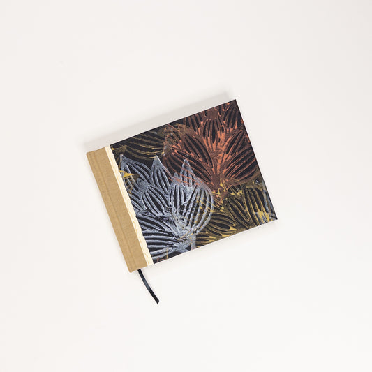 Handmade Casebound Book - Silver, Copper, Gold and Black