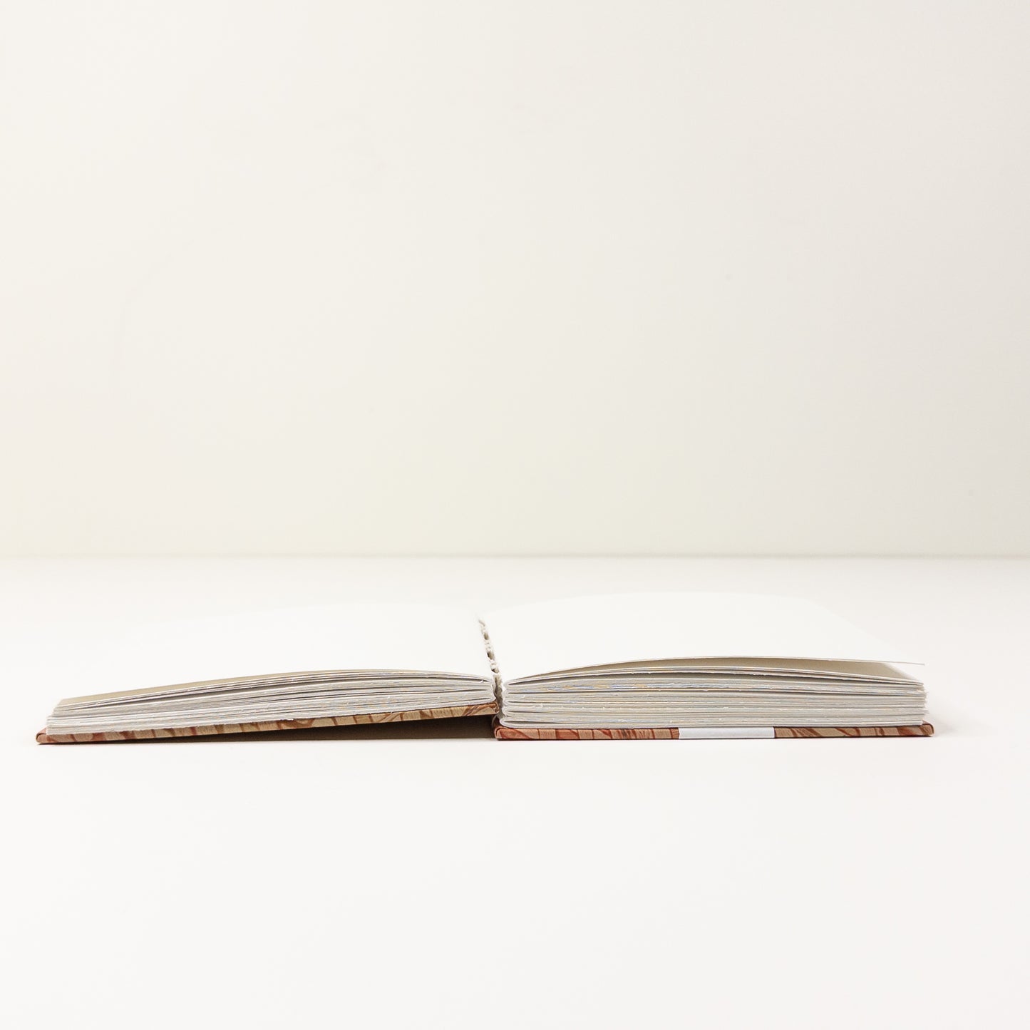 Coptic Stitch Handmade Book - Brown, Orange and Copper