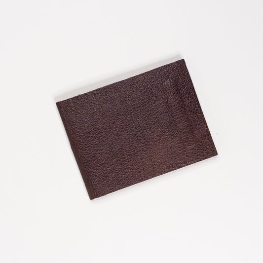 Leather Soft Cover Pamphlet-Style Book - Brown