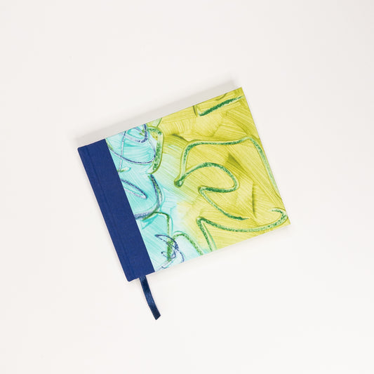 Handmade Casebound Book  - Blue and Green