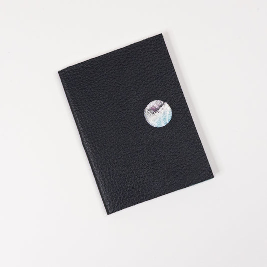Leather Soft Cover Pamphlet-Style Book - Black