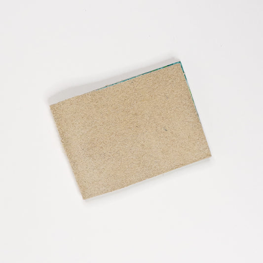 Leather Soft Cover Pamphlet-Style Book - Beige & Suede