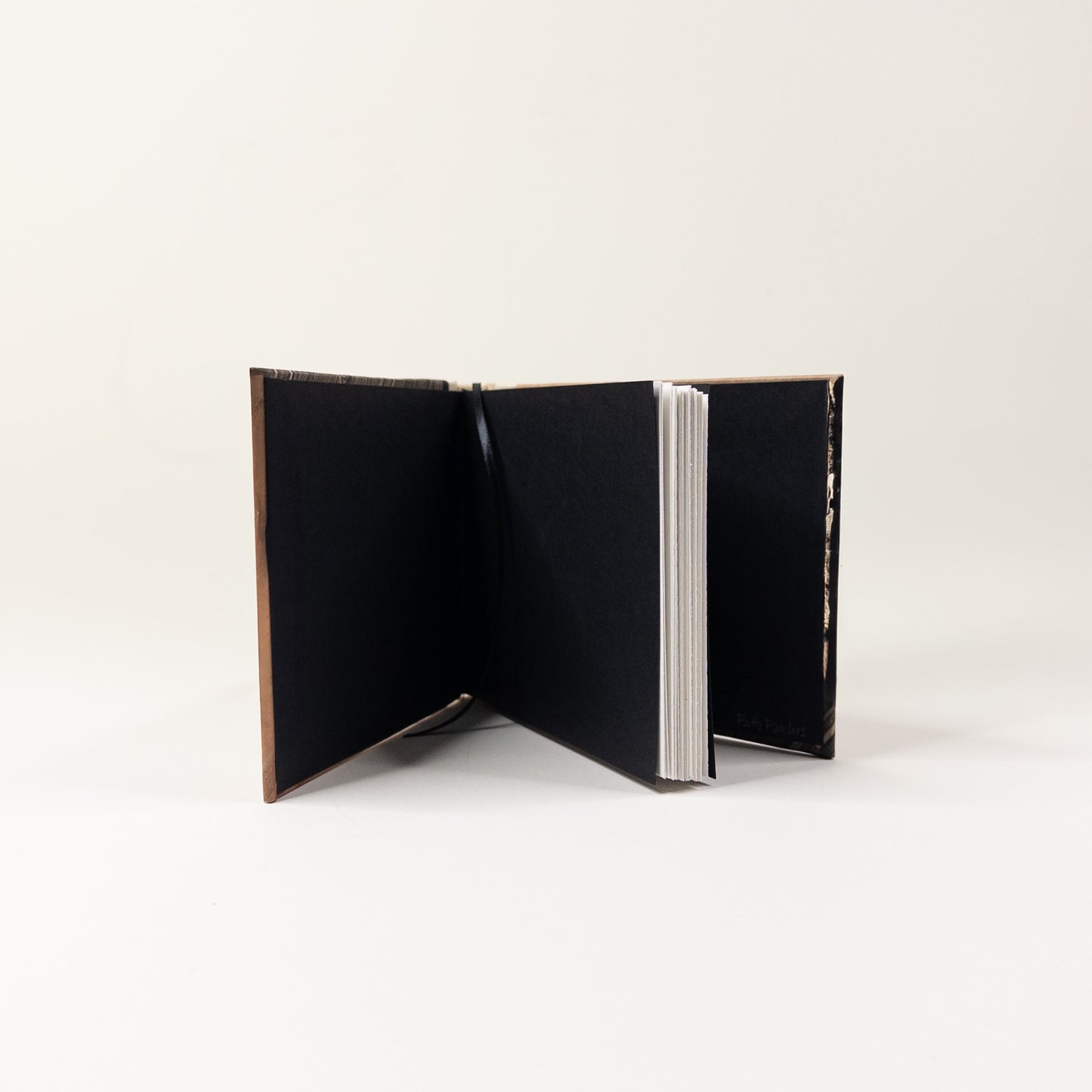 Handmade Casebound Book - Copper and Black