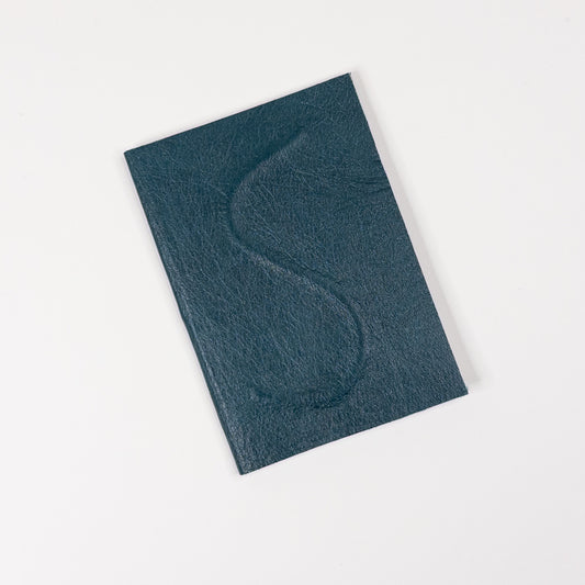 Leather Soft Cover Pamphlet-Style Book - Teal