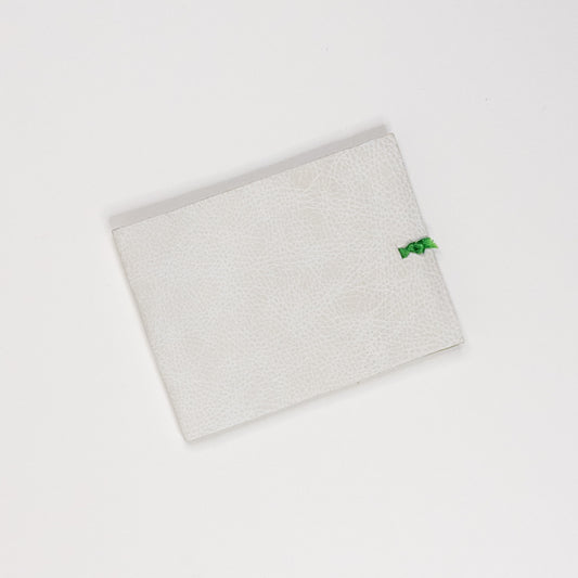 Leather Soft Cover Pamphlet-Style Book - White