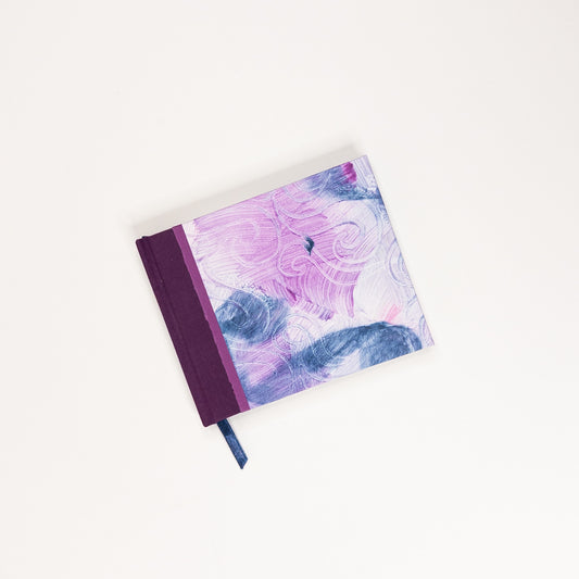 Handmade Casebound Book - Pink and Blue