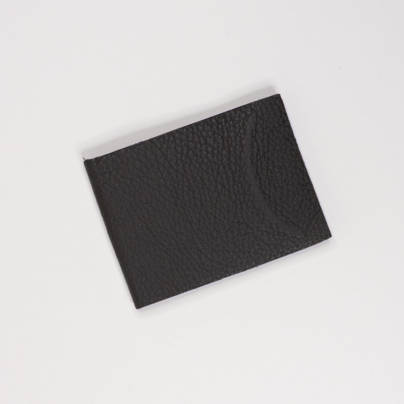 Leather Soft Cover Pamphlet-Style Book - Black