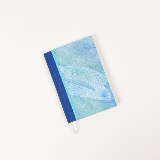 Handmade Casebound Book - Blue and Green