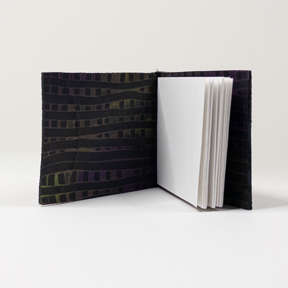 Leather Soft Cover Pamphlet-Style Book - Black