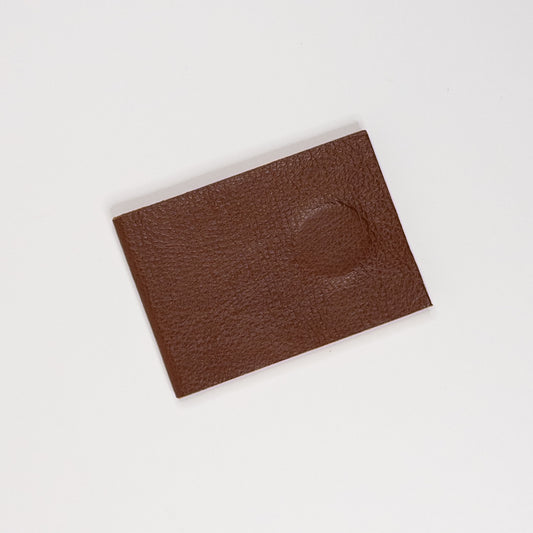 Leather Soft Cover Pamphlet-Style Book - Brown