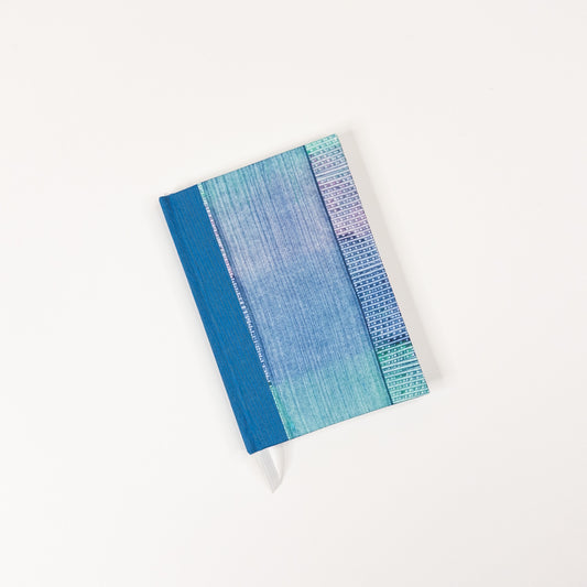 Handmade Casebound Book - Blue, Green and Red