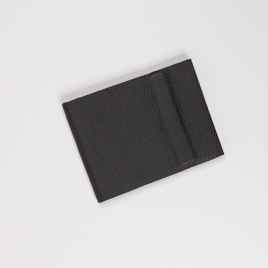 Leather Soft Cover Pamphlet-Style Book - Black