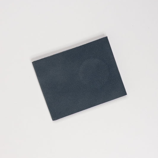 Leather Soft Cover Pamphlet-Style Book - Blue