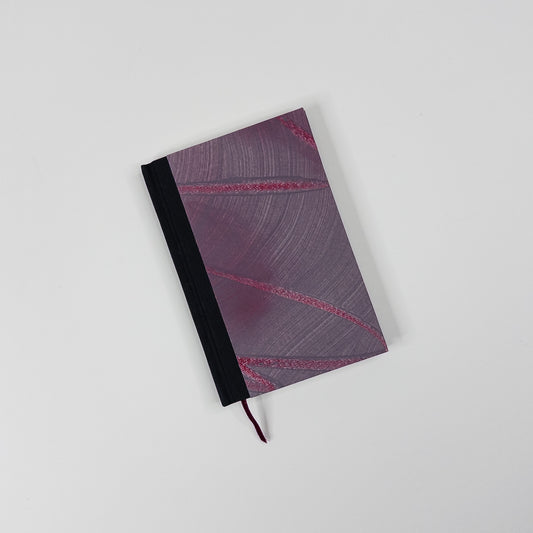 Handmade Casebound Book - Gray and Red