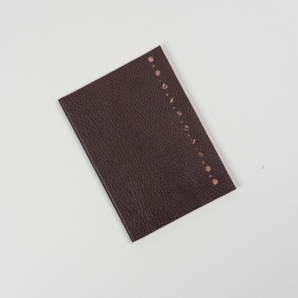 Leather Soft Cover Pamphlet-Style Book - Brown