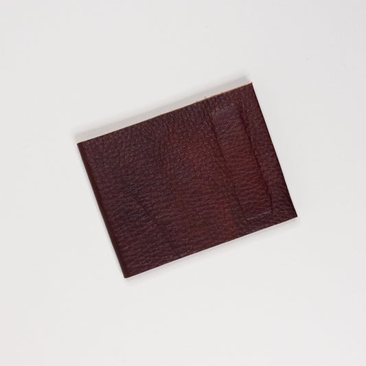 Leather Soft Cover Pamphlet-Style Book - Red