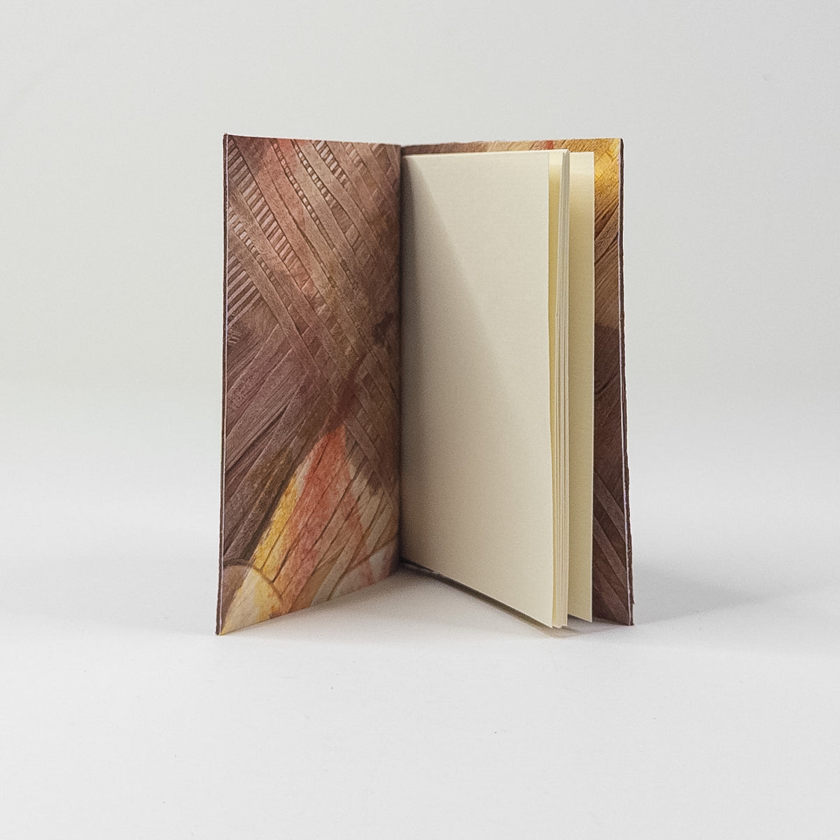 Leather Soft Cover Pamphlet-Style Book - Brown
